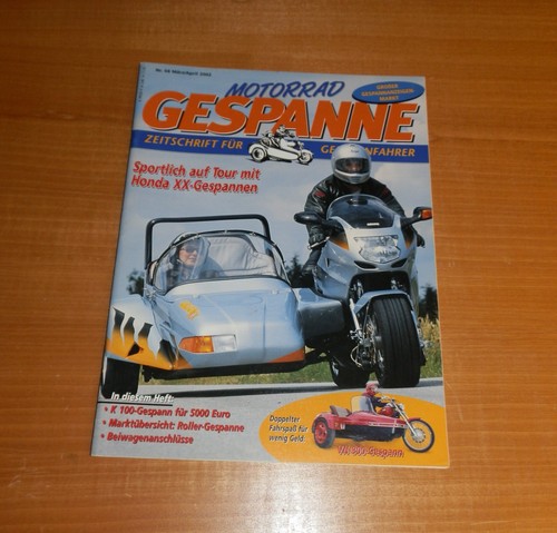 Motorrad gespanne märz april - motorrad,