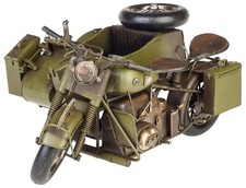 Modell Motorradgespann Blech