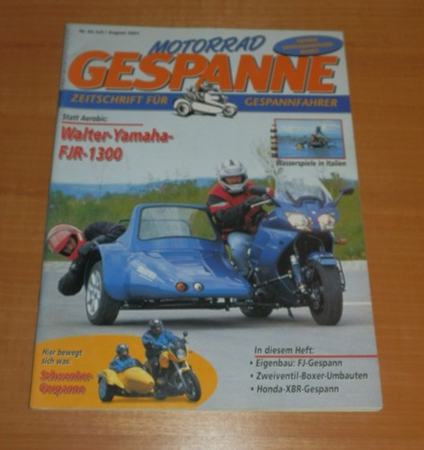 Motorrad gespanne 2001 - motorrad, 8/2001