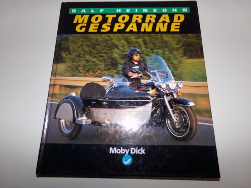 Altes motorrad gespanne - motorrad, buch
