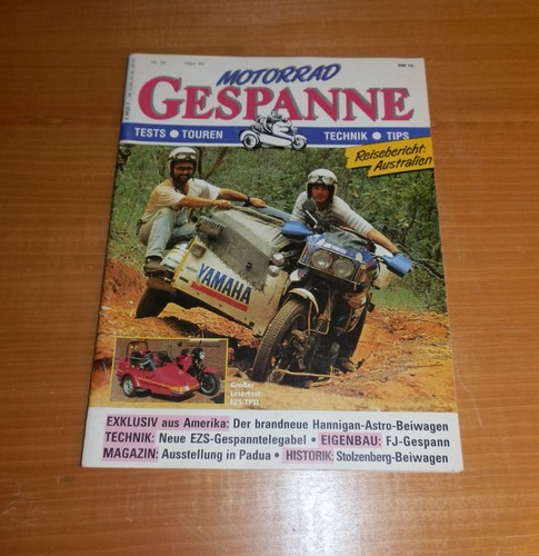 Motorrad gespanne märz - märz, 1995