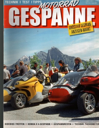 Zeitschrift motorrad gespanne - zeitschrift, motorrad-gespanne
