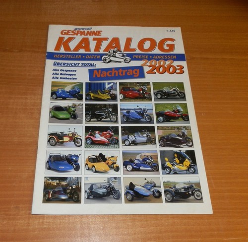 Motorrad gespanne katalog - motorrad,