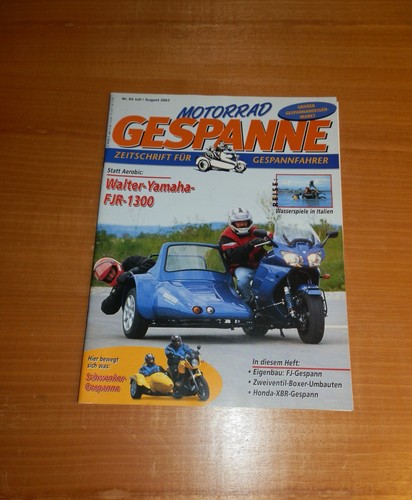 Motorrad gespanne juli - motorrad, juli/aug