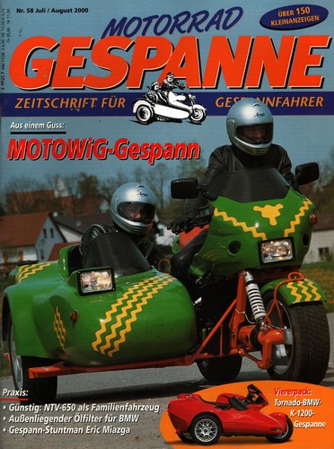 Zeitschrift motorrad gespanne - zeitschrift, motorrad-gespanne