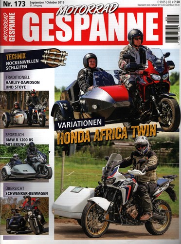 Zeitschrift motorrad gespanne - zeitschrift, motorrad-gespanne