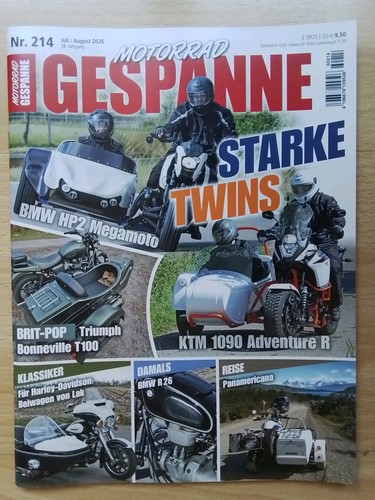 Motorradgespanne juli august - ,