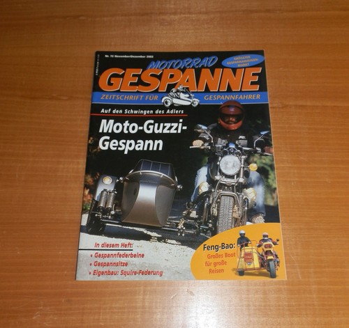 Motorrad gespanne nov dez - motorrad, nov/dez